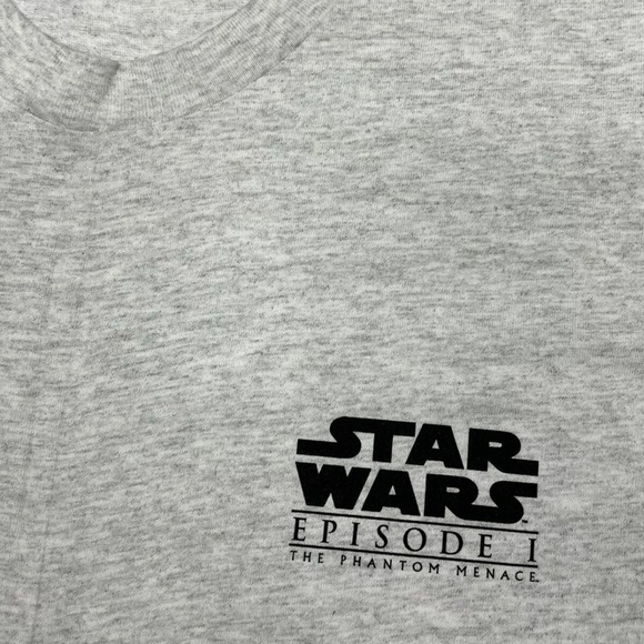 Vintage Star Wars The Phantom Menace Episode 1 Promo T-Shirt Made In USA Size XL - Picture 4 of 8